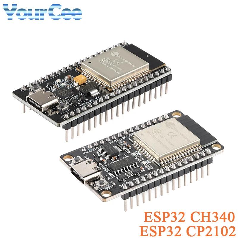 BLE   Ȯ    YPE-C, USB  ھ ESP32-DevKitC-32 ESP-WROOM-32, ESP32, TCH340C, CP2102
